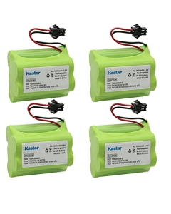 Kastar 4-Pack Ni-MH Battery 6V 1600mAh Replacement for Solar Outdoor Light, Security Flood Light, Solar Powered LED Motion Light, Solar-Powered Security Light, HF LED Motion Light
