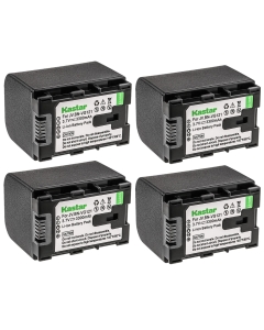 [Fully Decoded] Kastar BN-VG121 Battery (4-Pack) for JVC BN-VG121/VG121U/VG121US GZ-EX355 GZ-EX515 GZ-EX555 GZ-EX575 GZ-HD500 GZ-HD520 GZ-HD620 GZ-HM30 GZ-HM450 GZ-HM550 GZ-HM650 GZ-HM670 GZ-HM690