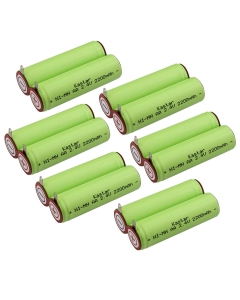 Kastar 6-Pack 2.4V 2200mAh Rechargeable Ni-MH Battery with Tabs Replacement for 138-10334 13810334 4822-138-10334, 138-10673 13810673 4822-138-10673, 138-10727 13810727 4822-138-10727