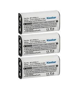 Kastar 3-Pack 2.4V 1000mAh Ni-MH Battery Replacement for Sony BP-HP800-11 Battery, Sony MDR-RF995 MDR-RF995RK Wireless Headset