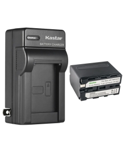 Kastar 1-Pack Battery and AC Wall Charger Replacement for Desview R5, 5.5 inch Touchscreen On-Camera Field Monitor, IPS with HDR/3D-Luts/Dual-use Battery System, on-Camera-Touchscreen-Field-Monitor