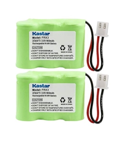Kastar 2-Pack Rechargeable Ni-MH Battery Compatible with Eton FRX3 Axis Radio, Eton FRX3 0000101, Eton/GRUNDIG FR360-BAT, FR360 Radio (Don't fit Eton FRX3+ FR250 FR300 FR350 FR370 FR400 FR405 FR600)