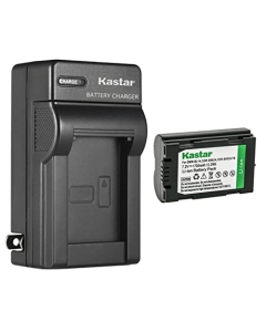 Kastar 1-Pack Battery and AC Wall Charger Replacement for Panasonic Lumix DMC-LC40, Lumix DMC-LC40A-K, Lumix DMC-LC40B, Lumix DMC-LC40D, Lumix DMC-LC40K, Lumix DMC-LC40S Camera