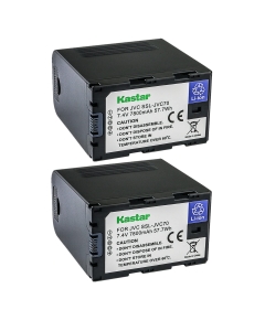Kastar SSL-JVC70 Battery 2-Pack Replacement for JVC GY-HM200HW, GY-HM200SP, GY-HM200SP Sports, GY-HM250 GY-HM250SP, GY-HM600, GY-HM600E, GY-HM600EC, GY-HM620U, GY-HM650, GY-HM650U, GY-HM650SC Camera