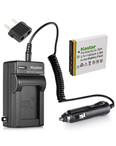 Kastar Battery and Charger Kit Replacement for Kodak KLIC-7001 and Kodak EasyShare M320, M340, M341, M753 Zoom, M763, M853 Zoom, M863, M893 is, M1063, M1073 is, V550, V570, V610, V705, V750 Cameras