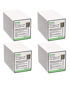 Kastar A-7a Battery 4-Pack Replacement for Arlo Pro 4 XL Spotlight 3 Camera (VMS4352P VMS4352P-1CCNAS VMS4352P-5CCNAS VMS4352P-6CCNAS VMS4352P-7CCNAS VMS4352P-8CCNAS)