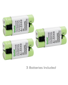 Kastar KAA2HR Battery (3-Pack) for Kodak KAA2HR KAARDC K3ARDC and Kodak EasyShare Digital Cameras