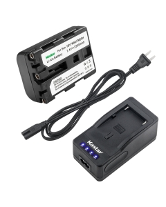 Kastar LED Super Fast Charger & Camcorder Battery Replacement for Sony NP-FM30 NP-FM50 NP-FM51 NP-QM50 NP-QM51 NP-FM55H NP-QM70 NP-QM71 NP-QM71D NP-QM90 NP-QM91 NP-QM91D Sony Series Camcorder