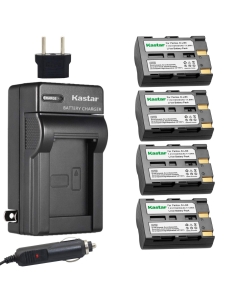 Kastar Battery (4X) and Charger for Pentax D-Li50 Konica Minolta NP-400 and Pentax K10 K10D K20 K20D Minolta A-5 A-7 Dimage A1 A2 Dynax 5D 7D Maxxum 5D 7D Samsung SLB-1647 GX-10/20 Sigma BP-21 SD1