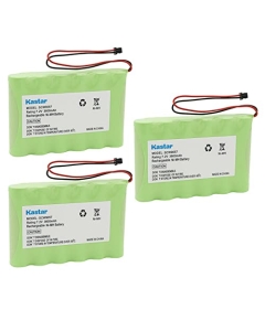 Kastar 3-Pack Battery Replacement for ADT 17000145 17000152 Impassa Wireless Alarm Systems, DSC 6PH-H-4/3A3600-S-D22 DSC Impassa SCW9055 SCW9057 BH7236-SS Self-Contained 2-Way Wireless Security System