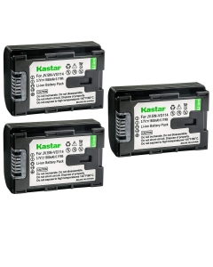 Kastar 3-Pack Battery Replacement for JVC GZ-MS110BU GZ-MS110BUC GZ-MS110BUS GZ-MS110U GZ-MS118 GZ-MS150 GZ-MS210 GZ-MS210AEK GZ-MS210AEU GZ-MS210BEU GZ-MS210BUC GZ-MS210SEK GZ-MS210SEU GZ-MS210U