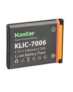 Kastar Battery for Kodak KLIC-7006 and Kodak Easyshare M873 M883 Zoom M750 M580 M530 M550 M575 M577 M5350 M5370 MD30 M22 M23 M200 M215 M522 Camera