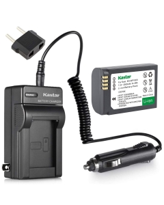 Kastar Battery (1-Pack) and Charger Kit for Samsung ED-BP1900, BP1900 Battery and Samsung NX1 Smart Wi-Fi 4K Digital Camera