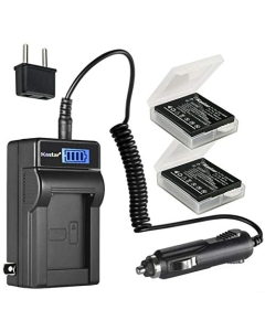 Kastar 2-Pack Battery and LCD AC Charger Compatible with Fujifilm NP-70 NP70 Battery, Fujifilm BC-70 Charger, Fujifilm FinePix F20, FinePix F20 Zoom, FinePix F40fd, FinePix F45fd, FinePix F47fd Camera