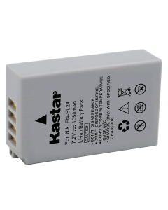 Kastar 1-Pack EN-EL24 Battery Replacement for Nikon EN-EL24 ENEL24 EN-EL24a ENEL24a Battery, Nikon MH-31 Charger, Nikon 1 J5 1J5, Nikon DL18-50 DL1850, Nikon DL24-85 DL2485 Digital Cameras
