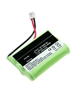GE 5-2721 Cordless Phone Battery Replacement For 3 AAA w/JST - GE TL96158, VTECH 89-1323-00, sio PMP-3900 Series Battery