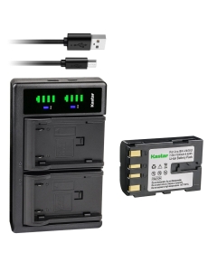 Kastar 1-Pack Battery and LTD2 USB Charger Replacement for JVC GR-DVL700, GR-DVL707, GR-DVL710, GR-DVL715, GR-DVL720, GR-DVL722, GR-DVL725, GR-DVL728, GR-DVL765, GR-DVL767, GR-DVL800, GR-DVL805