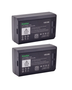 Kastar 2-Pack Battery Pack Replacement for GODOX VB30 VB-30 VB30B VB-30B Battery, GODOX V1 VB26 VB-26 VB26A VB-26A VB26B VB-26B Battery, GODOX Round Head Flash V1PRO V1 Pro Head Camera Flash