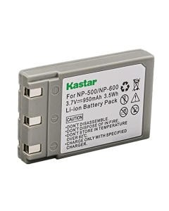 Kastar Battery 1-Pack Replacement for Konica DR-LB4, Minolta NP-500 NP-600 Battery, Konica Revio KD-310 KD-310Z KD-400Z KD-410Z KD-500Z KD-510Z, Minolta DiMage G400, DiMage G500, DiMage G600 Camera