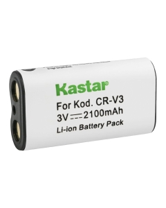 Kastar CR-V3 Battery 1-Pack Replacement for Olympus C-2040 Zoom, C-2040Z, C-21, C-2100, C-2100UZ, C-211, C-211Z, C-220, C-3000, C-3000Z, C-3020, C-3020Z, C-3030, C-3030Z, C-3040, C-3040Z, C-310 Camera
