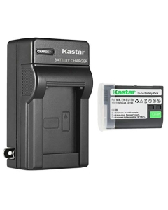 Kastar 1-Pack Battery and AC Wall Charger Replacement for Nikon EN-EL15, EN-EL15a, EN-EL15b, EN-EL15e Battery, Nikon MB-D11, MB-D12, MB-D14, MB-D15, MB-D16, MB-D18 Battery Grip