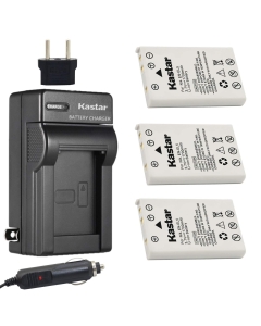 Kastar Battery (3-Pack) and Charger Kit for Nik EN-EL5 Battery, MH-61 Charger, Nik Coolpix 3700, 4200, 5200, 5900, 7900, P3, P4, P80, P90, P100, P500, P510, P520, P530, P5000, P5100, P6000, S10