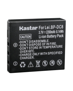 Kastar Battery 1 Pack for Leica BP-DC8, EA-DC-8, BPDC8, 18706, MINI-M, X-VARIO, X1, X2 Digital Cameras