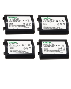 Kastar Battery (4-Pack) for Nik EN-EL4, EN-EL4A, ENEL4, ENEL4A and Nik D2Z, D2H, D2Hs, D2X, D2Xs, D3, D3S, D3X, F6 Camera, Nik MB-D10, D300, D300S, D700, MB-40 Grip