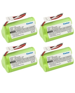 Kastar 4-Pack Battery Replacement for Logitech Rechargeable Portable Speaker 180AAHC3TMX 993-000459, S315i, S715i, Z515, Z715