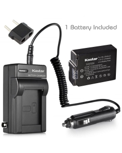 Kastar Battery (1-Pack) and Charger Kit for Nik EN-EL21, MH-28 Work with Nik 1 V2 Camera