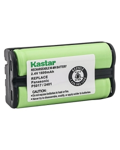 Kastar 2.4V 1600mAh Rechargeable Cordless Ni-MH Battery Replacement for Radio Shack/Tandy 23272, 23-272, 433520, 43-3520, Panasonic HHR-P546A KX-TGA420B Home Phone