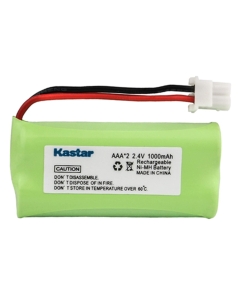 Kastar AAAX2 2.4V 1000mAh 5264 Ni-MH Rechargeable Battery for BT-166342 BT-266342 BT-283342 AT&T EL51100 EL51200 EL51250 EL52200 EL52210 EL52250 EL52300 EL52350 EL52400 EL52450 EL52500 EL52510 CL83464