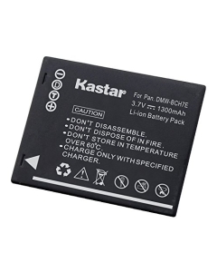Kastar Battery Replacement for Panasonic DMW-BCH7 DMW-BCH7E DMW-BCH7PP DMW-BCH7GK Battery and Panasonic DMC-FP1 DMC-FP2 DMC-FP3 DMC-FT10 DMC-TS10 Camera
