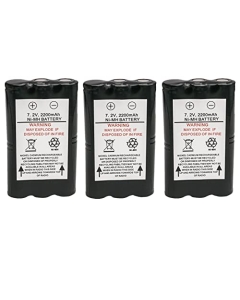 Kastar 3-Pack HNN9018A Battery Replacement for Motorola HNN9018, HNN9018A, HNN9018AR, HNN9018B, HNN9018BR Battery, Motorola CP50, Radius SP50 (Standard Model) Radio