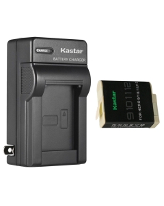 Kastar 1-Pack Battery and AC Wall Charger Replacement for GoPro HERO12 Hero 12 Black Action, GoPro ADDBD-212 ADBAT-001 ADDBD-001 Battery