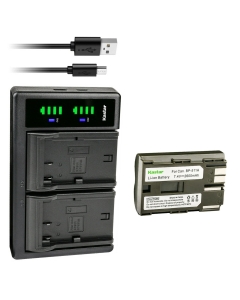 Kastar 1-Pack Battery and LTD2 USB Charger Replacement for Canon DM-MV650i MV650i, DM-MV690 MV690, DM-MV700 MV700 MV700i, DM-MV730i MV730i, DM-MV750i MV750i, Optura 10, Optura 20, Optura 50MC