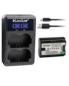 Kastar 1-Pack NP-W235 Battery and LED2 USB Charger Compatible with Fujifilm NP-W235 NPW235, Fuji NP-W235 Rechargeable Lithium-Ion Battery, Fujifilm BC-W235 BCW235 Battery Charger