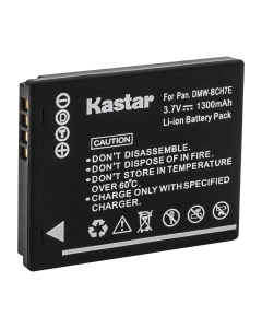 Kastar Battery for Panasonic DMW-BCH7, DMW-BCH7PP, DMW-BCH7E, DE-A76 Work with Panasonic Lumix DMC-FP1, DMC-FP2, DMC-FP3, DMC-FT10, DMC-TS10 Cameras