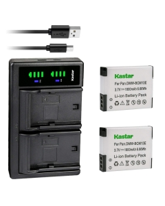 Kastar 2-Pack Battery and LTD2 USB Charger Replacement for Panasonic Lumix DMC-ZS27, Lumix DMC-ZS30 DMC-ZS30K DMC-ZS30R DMC-ZS30S DMC-ZS30W, Lumix DMC-ZS35 DMC-ZS35K DMC-ZS35W, Lumix DMC-ZS40 Camera