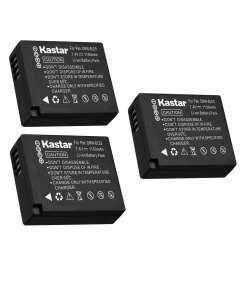 Kastar 3-Pack DMW-BLE9 Battery Replacement for Panasonic Lumix DMC-GF3 DMC-GF3C DMC-GF3K DMC-GF3W, Lumix DMC-GF5, Lumix DMC-GF6 DMC-GF6K DMC-GF6R DMC-GF6T DMC-GF6W DMC-GF6X, Lumix DC-GX9 Camera