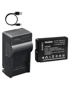 Kastar 1-Pack Battery and AC & USB-C Charger Compatible with DMW-BLD10 Camera for Panasonic Lumix GX1 G3 GF2 Digital Camera