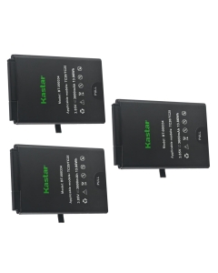 Kastar 3-Pack Replacement Battery, Compatible with Zebra BT-000334 BT-000334-01 for TC20 TC25 TC200J TC25CJ Handheld Barcode Scanners