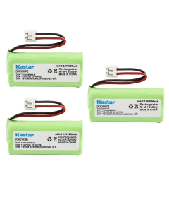 Kastar Replacement 3-Pack Replacement for Vtech 8300 / BATT-6010 / BT18433 / BT184342 / BT28433 / BT284342 / 80-1326-00-00 / 80-1330-01-00 / 89-1335-00-00 / 89-1339-01 / 89-1344-01 / AT3201 / TL86009