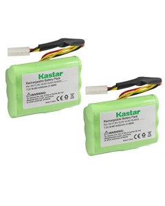 Kastar XV11 Battery (2 Pack), Ni-MH 7.2V 4400mAh, Replacement for Neato XV-11 XV-12 XV-14 XV-15 XV-21 XV-25, XV Essential, XV Signature Pro Robotic Vacuum Cleaners Neato Battery 945-0005 205-0001
