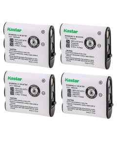 Kastar HHR-P511 / HHR-P402 Battery (4-Pack), Type 24/30 NI-MH Rechargeable Cordless Telephone Battery 3.6V 1800mAh, Replacement for Panasonic HHR-P511, HHR-P402, P-P511, P-P511A, HHR-P402A