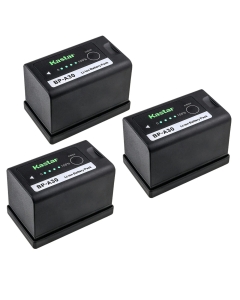 Kastar 3-Pack BP-A30 Battery 14.4V 3400mAh Replacement for BP-A Series BP-A30 BP-A60 BP-A65 BP-A90 US 0870C002 Battery, CG-A10 CG-A20 Charger