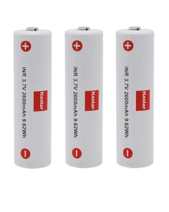 Kastar 3-Pack 3.7V 2600mAh Rechargeable Battery Replacement for Zhiyun-Tech Gimbal Crane V1 Crane 2 / Crane 2S / Crane 3S/ Crane 3S Pro/Crane 3SE, Crane 3 LAB, Z1 Evolution Gimbal