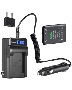 Kastar 1-Pack EN-EL10 Battery and LCD AC Charger Compatible with Nikon EN-EL10 Battery, Nikon MH-63 Charger, Nikon Coolpix S570, Coolpix S600, Coolpix S700, Coolpix S3000, Coolpix S4000, Coolpix S5100