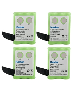 Kastar 4-Pack Ni-MH Rechargeable Battery Replacement for Clarity C4220, Clarity C4230, Clarity 74235, Clarity Professional C4220, Professional C4230, Professional C4230HS, GP80AAAH3BXZ