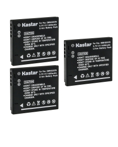 Kastar 3-Pack DMW-BCK7E Battery Replacement for Panasonic DMW-BCK7 DMW-BCK7E DMW-BCK7GK DMW-BCK7PP ACD-341, NCA-YN101F NCA-YN101G NCA-YN101H NCA-YN101J Battery, DE-A92, DE-A91 DE-A91B Charger